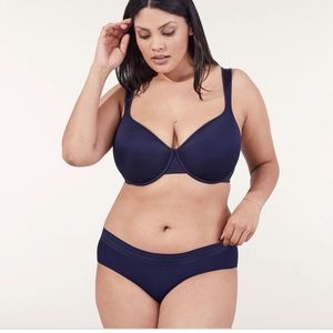 ThirdLove perfect coverage navy blue 32F